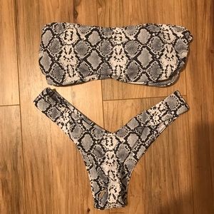 bikini top and bottom